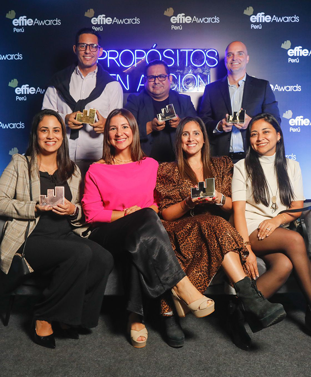 Tigres del Ahorro y Crédito Mujer brillaron en los premios Effie