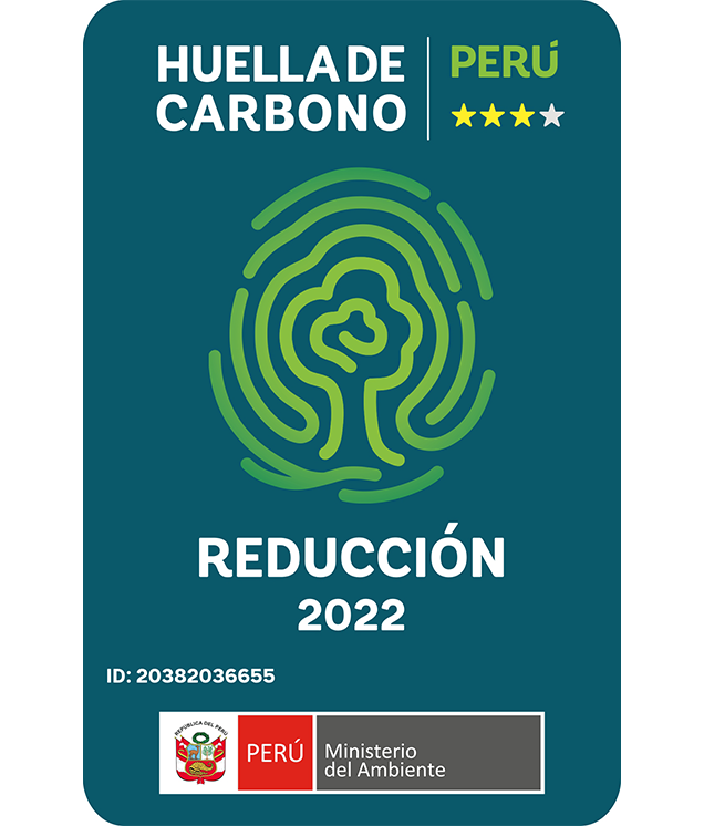 Comprometidos con el medio ambiente al recibir la tercera estrella del programa huella de carbono Perú